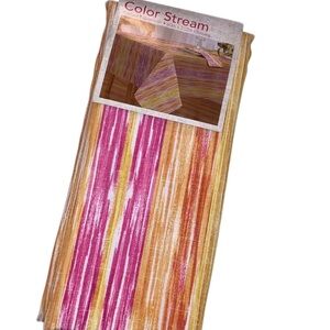 Spring Summer New Fabric Tablecloth  Size 60” x 102”